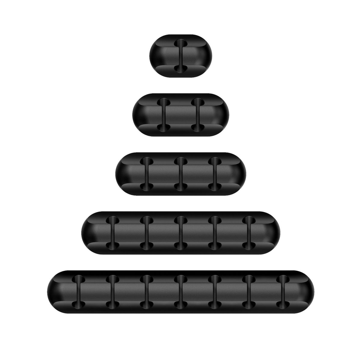Kyneticx™ Pro Silicone Desktop Cable Organizer & Wire Management Clip