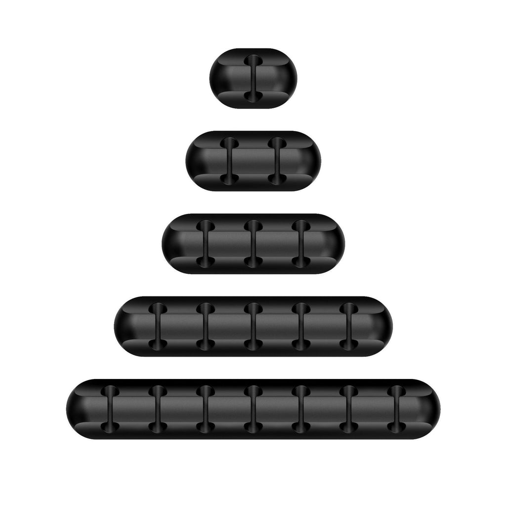 Kyneticx™ Pro Silicone Desktop Cable Organizer & Wire Management Clip
